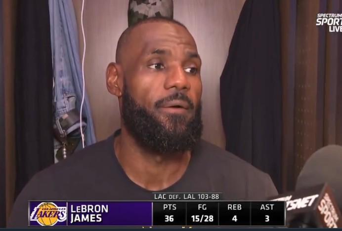 詹姆斯谈保罗离开快船：我不好评论，因为这不关我的事